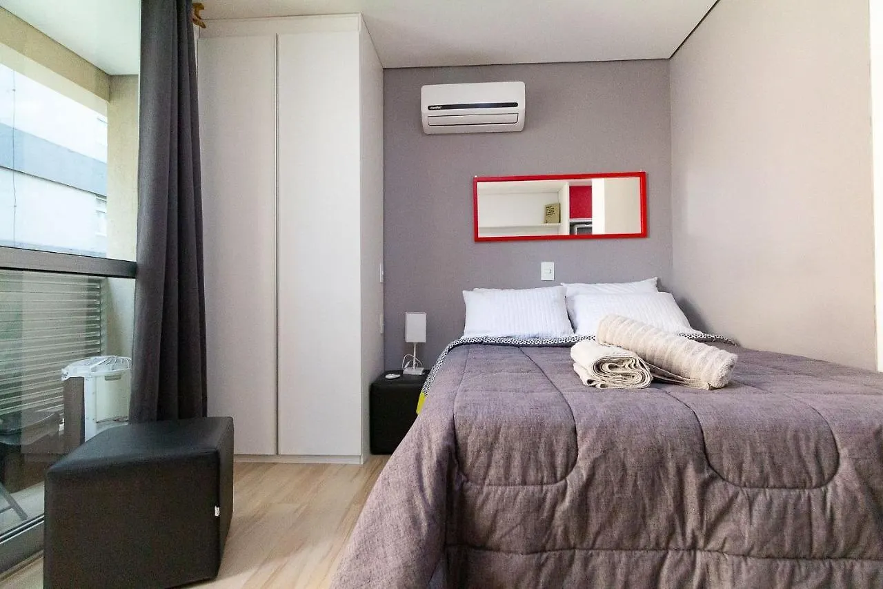 Apartment Super Oferta Mensal Com Estacionamento E Internet ! Sao Paulo Brazil